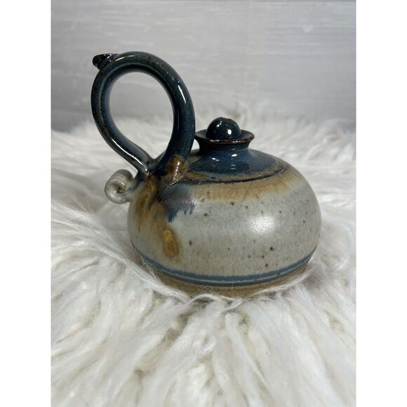 Chamberlain Pottery Oil Lamp - Great Condition - Picture 1 of 8